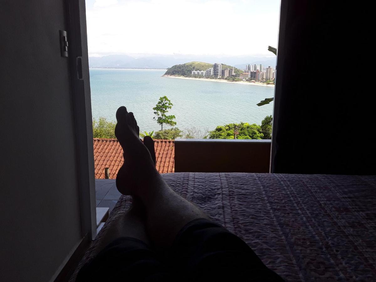 Honey Moon - Vista Do Mar Na Cama. Hotell Caraguatatuba Exteriör bild
